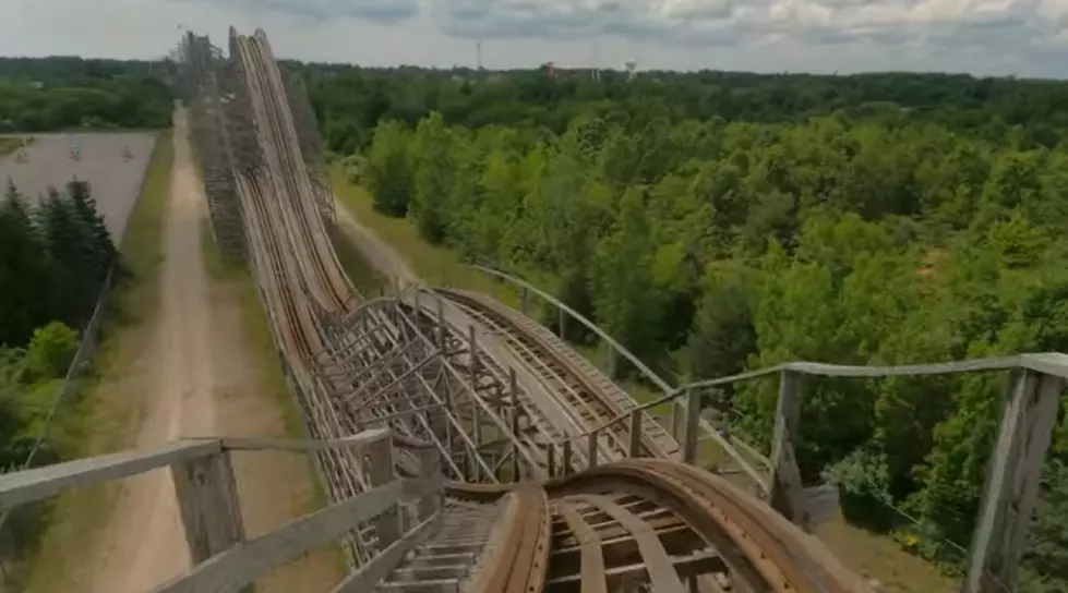 The World’s 4th Longest Wooden Roller Coaster is in Michigan