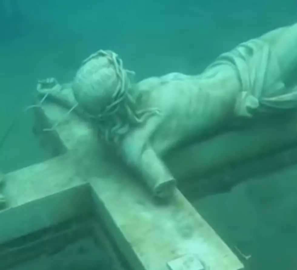 Re-Visited: The 2,000 Pound Crucifix at the Bottom of Little Traverse Bay